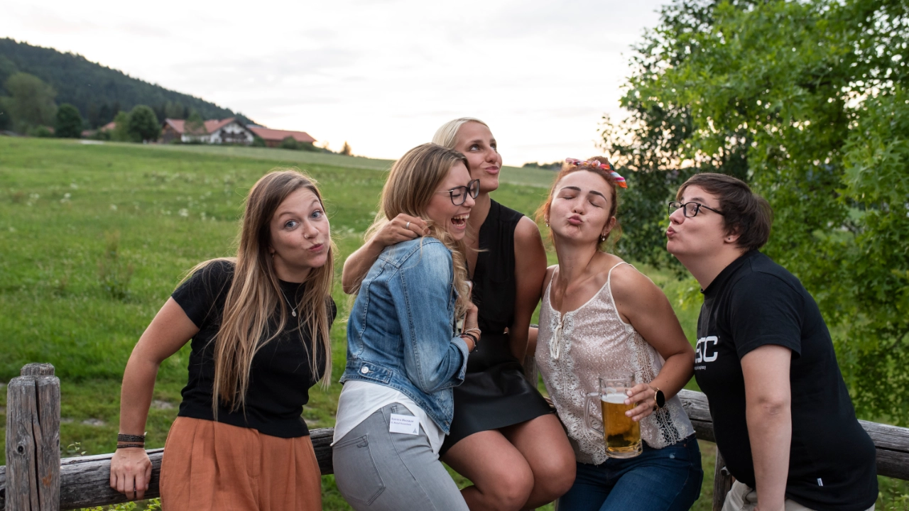 Selfie am Abschlussabend