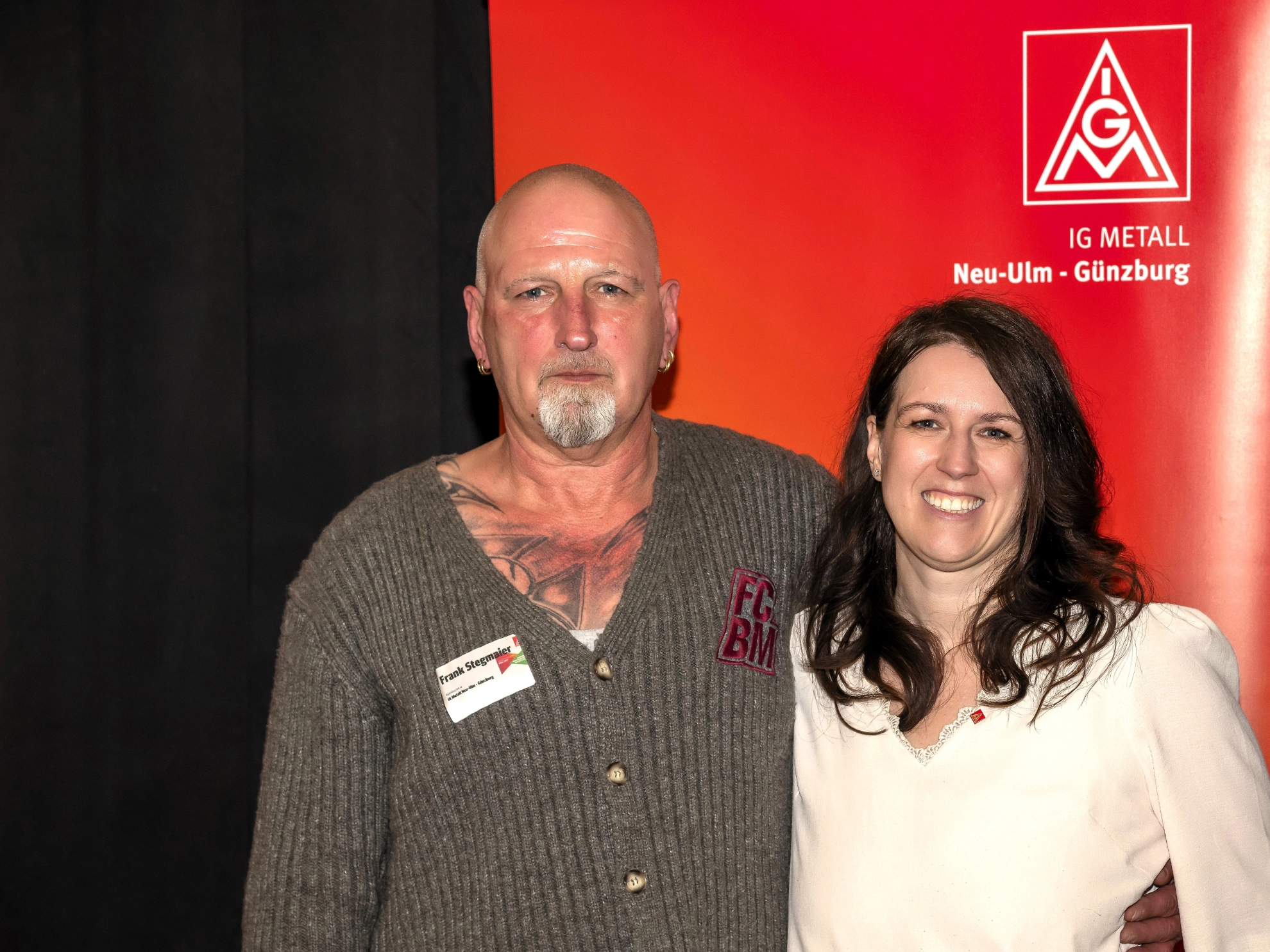 Sabrina Balkheimer und Frank Stegmaier