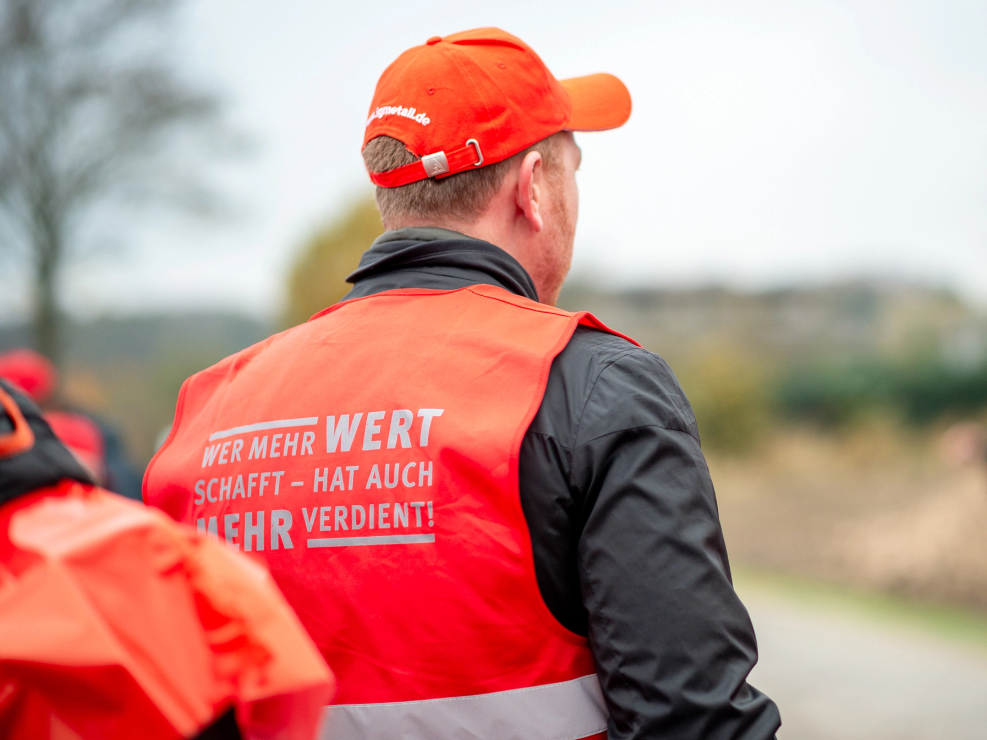 Warnstreik, Wiemann Oeseder Möbel in Georgsmarienhütte, Niedersachsen