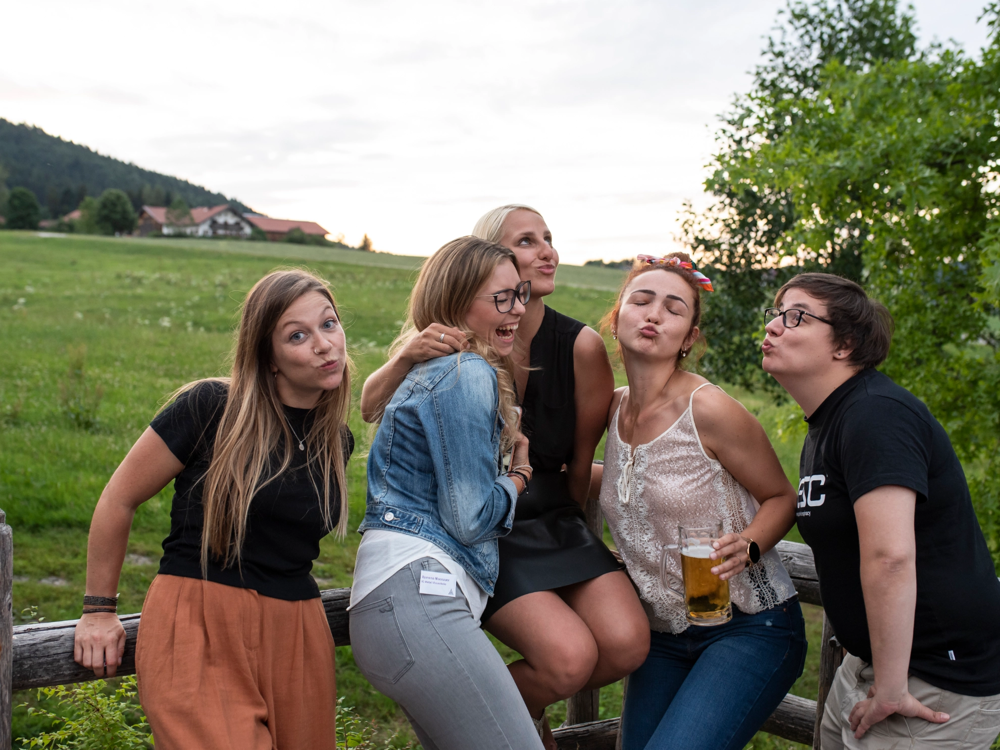 Selfie am Abschlussabend