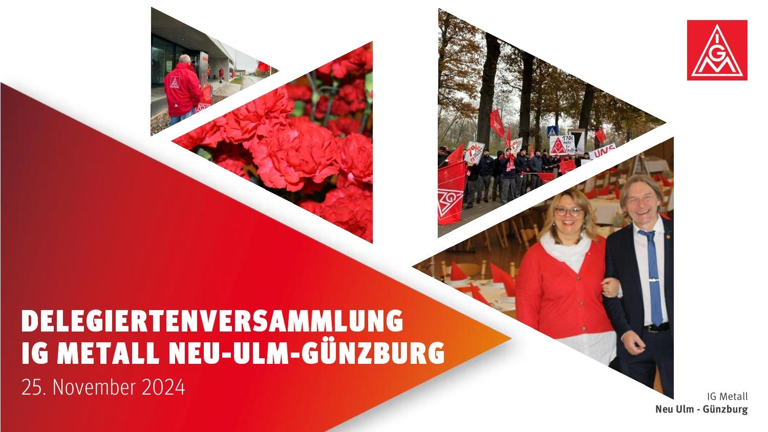 Präsentation der 4. Delegiertenversammlung