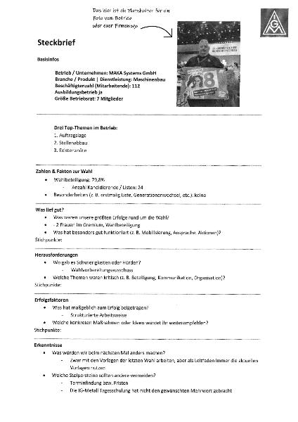Steckbrief MAKA